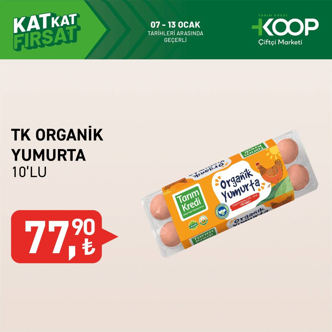 Adını Koop Çiftçi Marketi yapan Tarım Kredi, büyük indirimi başlattı 8